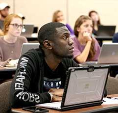 USA Students listening to a lecture